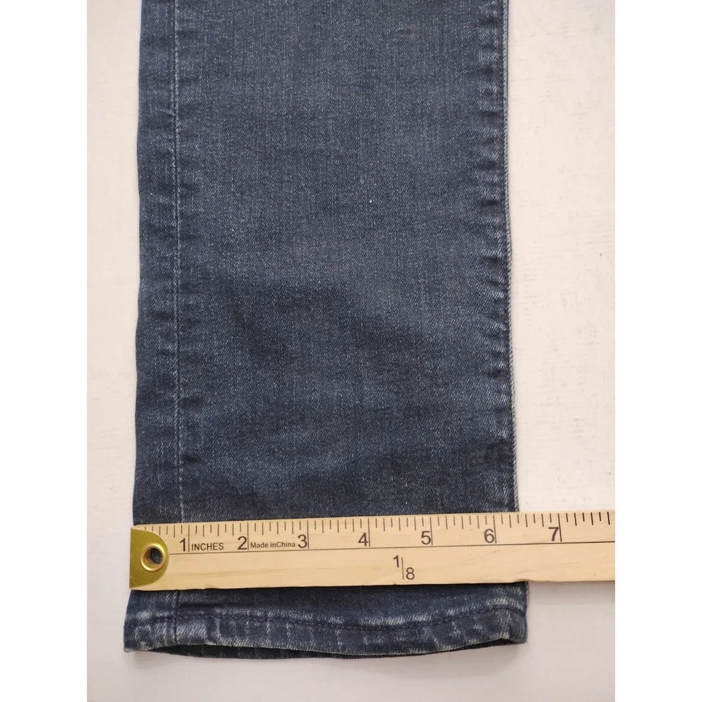 Levis 511 Jeans Mens 31x32 Indigo Slim Fit Stretch Dark Wash Denim Premium